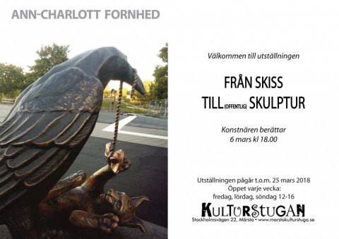 Konstnären berättar: Från skiss till (offentlig) skulptur